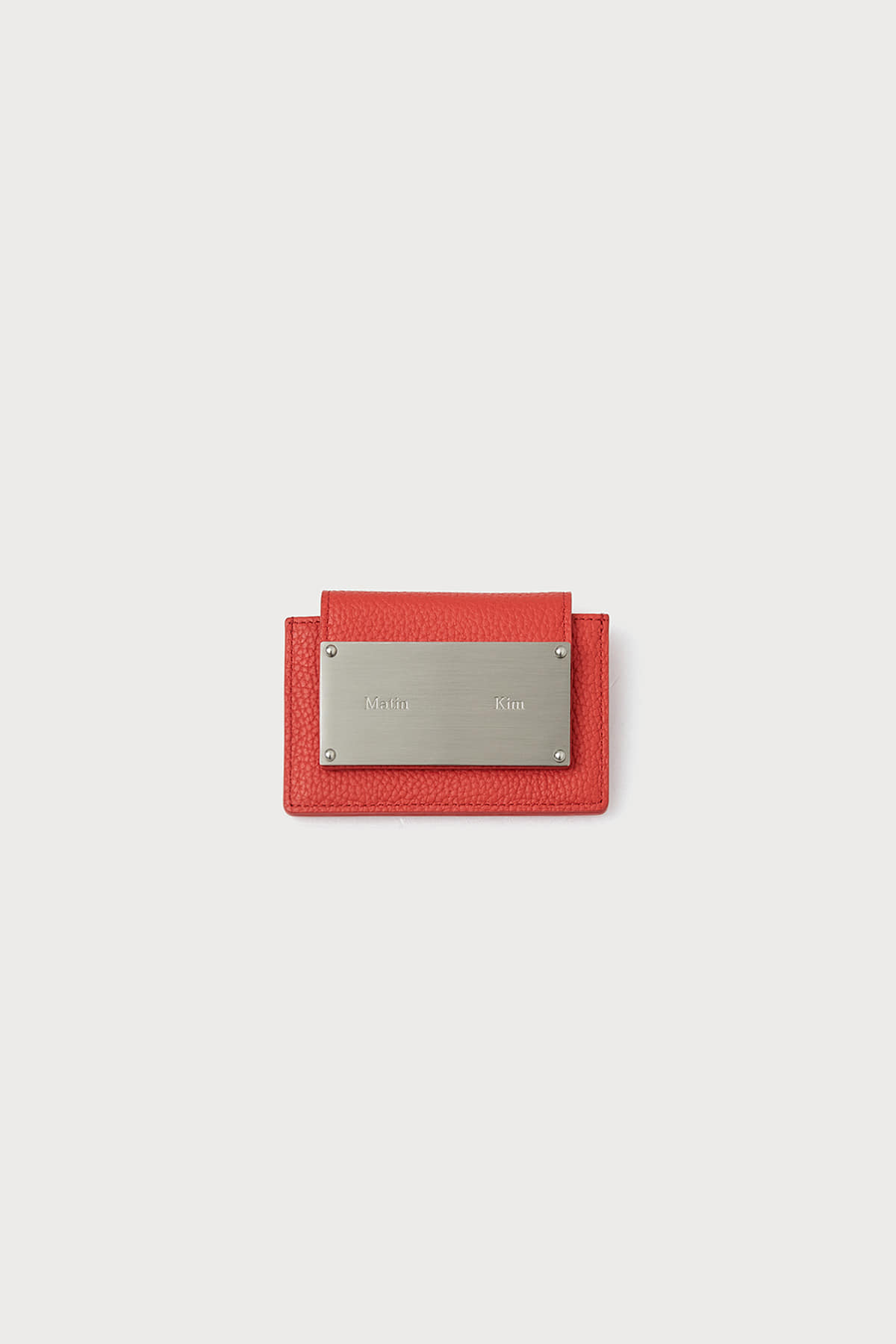 ACCORDION WALLET IN RED