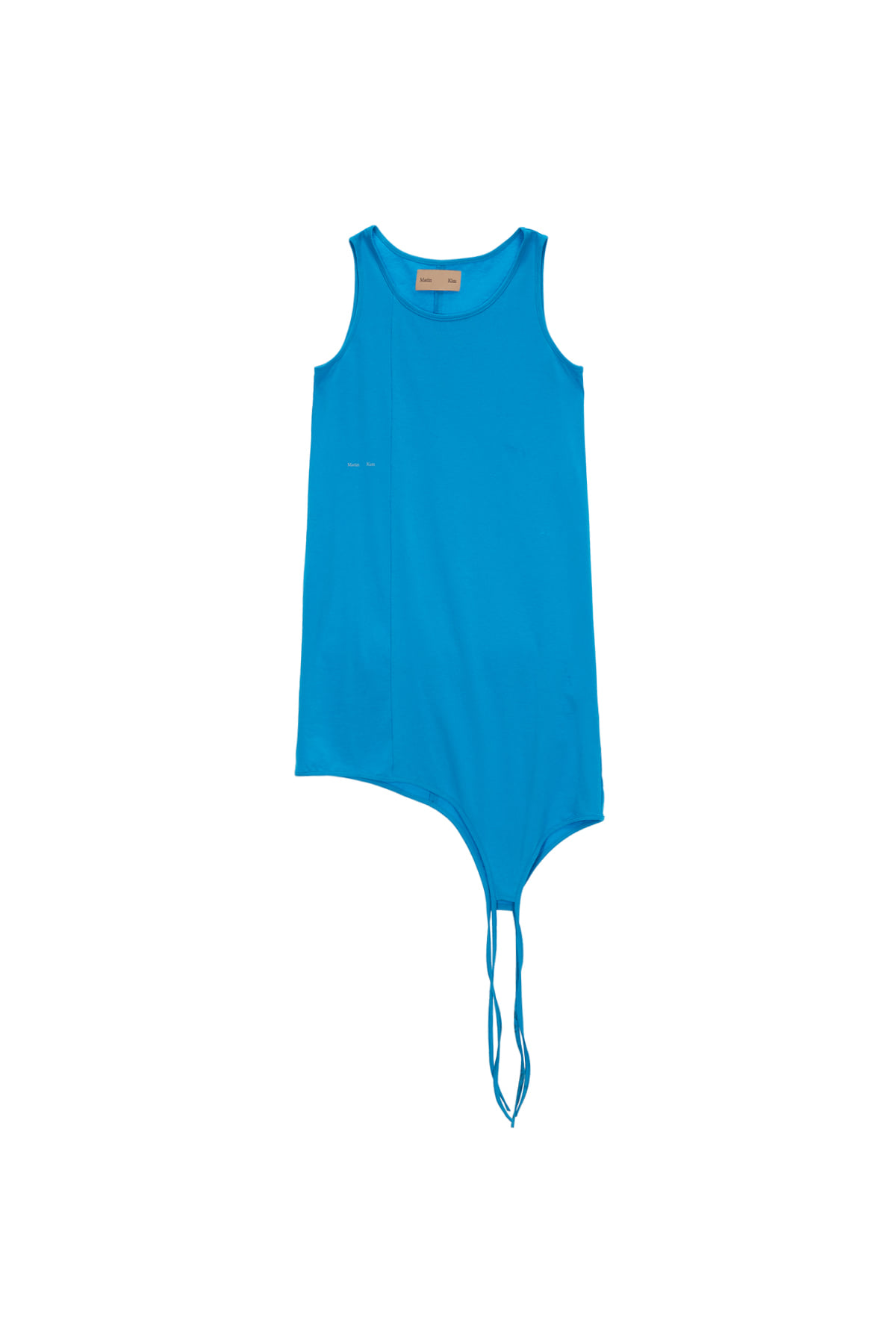 SLEEVELESS TAIL ONE PIECE IN BLUE