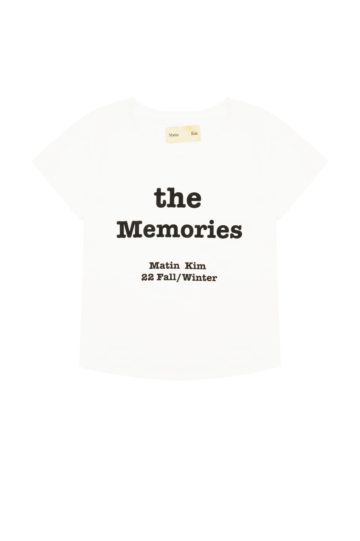 THE MEMORIES TOP IN WHITE