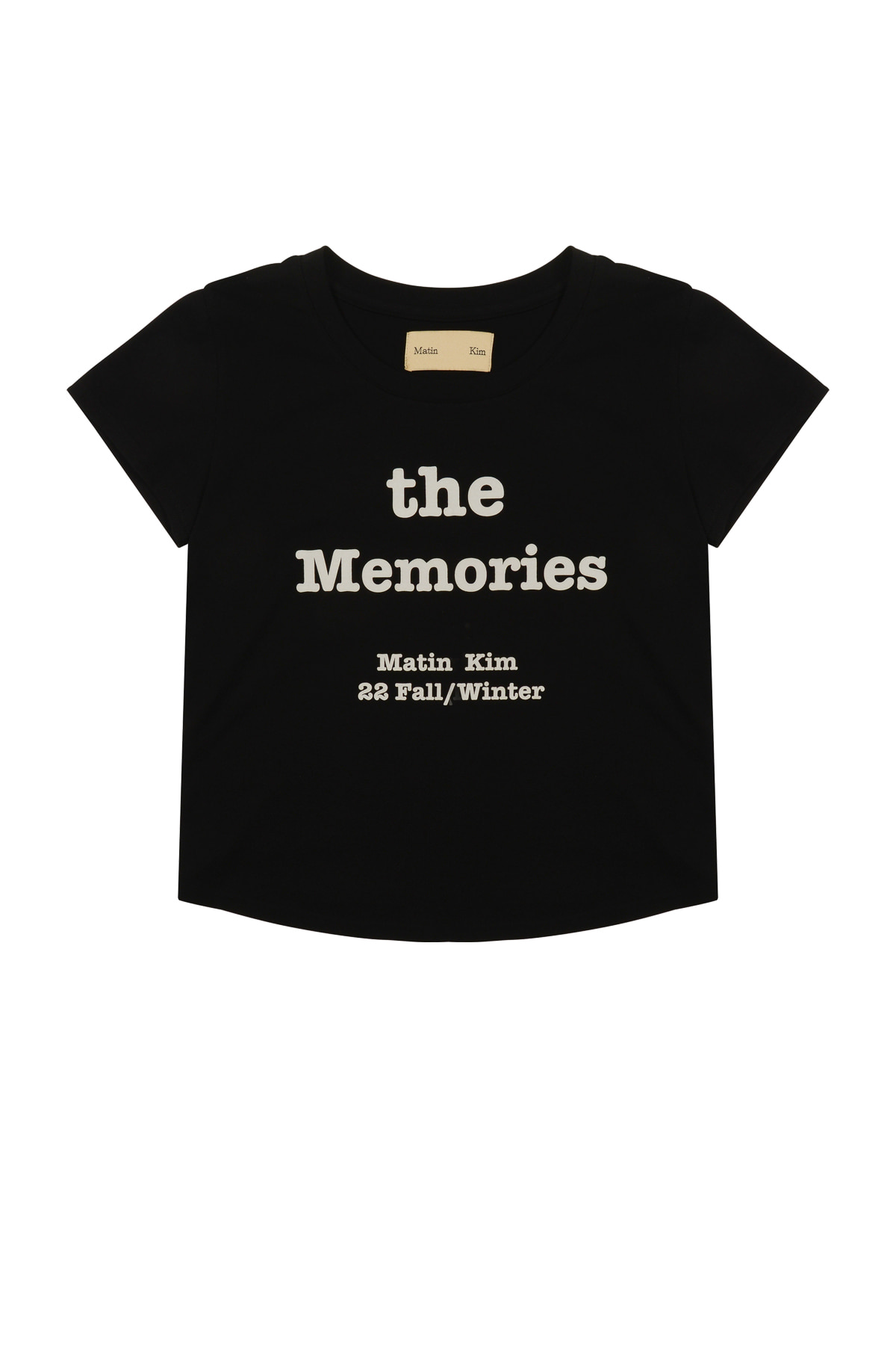 THE MEMORIES TOP IN BLACK