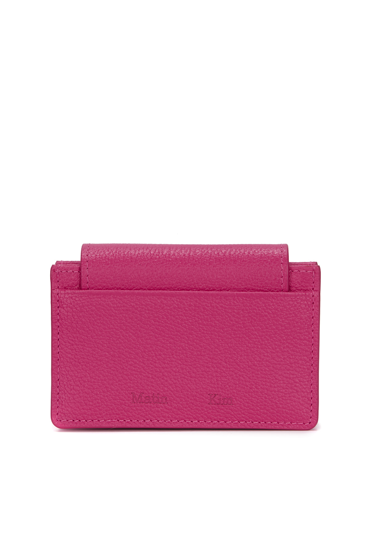 ACCORDION WALLET IN HOT PINK