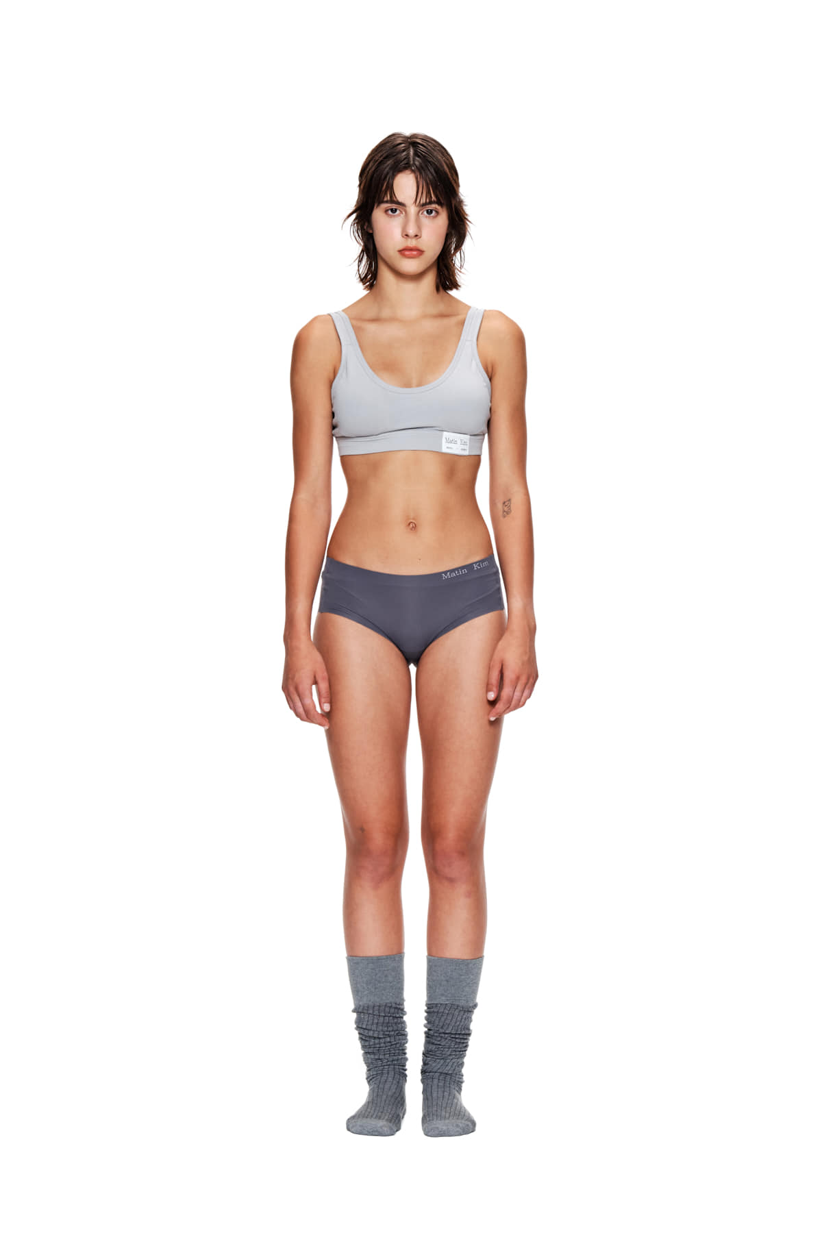 COMFY SEAMLESS BRIEF IN CHARCOAL
